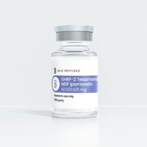 “4X” Tesamorelin | Ipamorelin | MGF | GHRP-2 5/2.5/0.5/5 mg